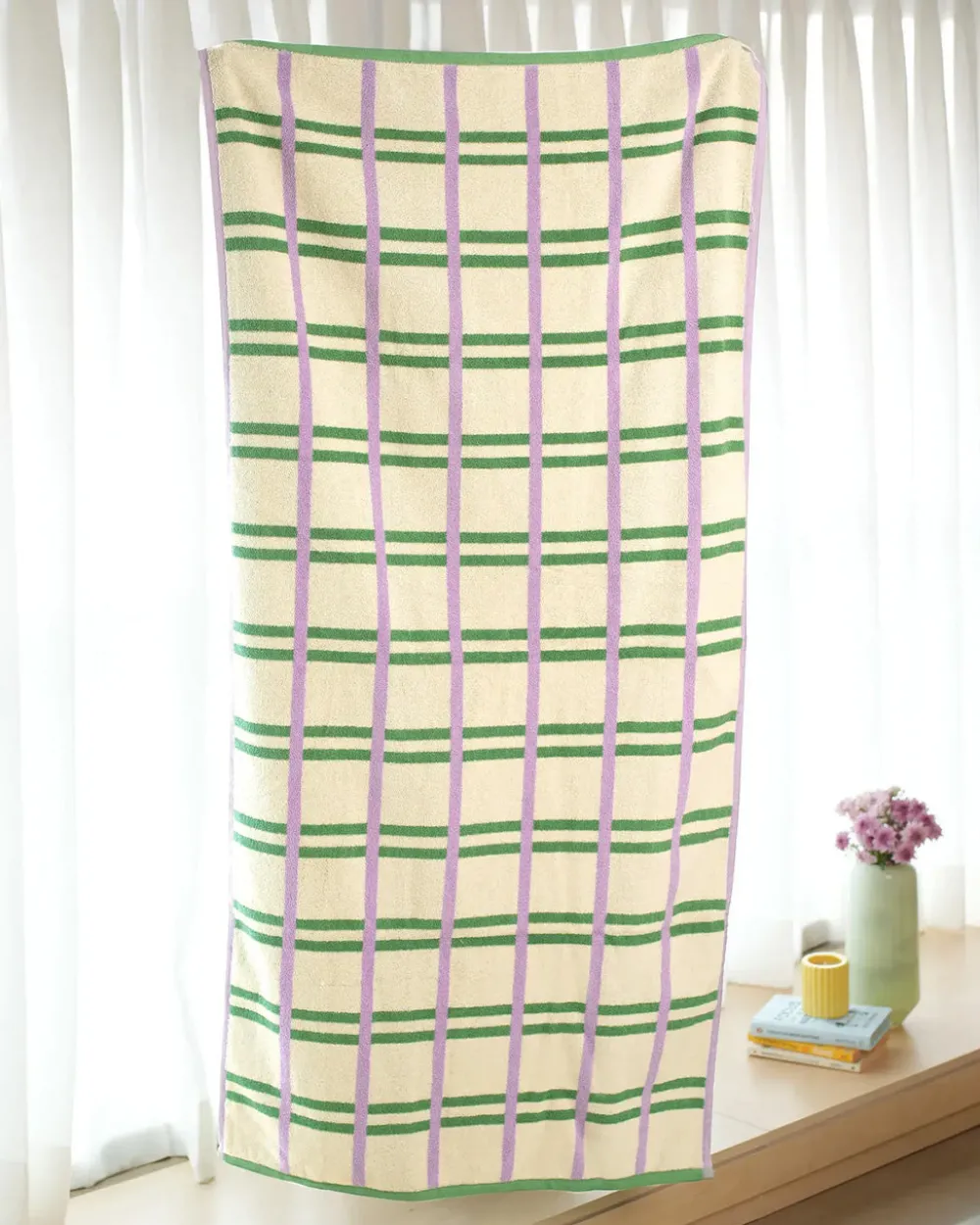 Notcoy Lavender Fields Towel^ Home + Décor