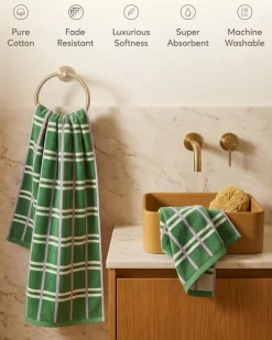 Notcoy Lavender Fields Towel^ Home + Décor