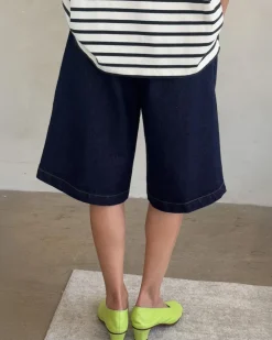 Le Bon Shoppe Liam Bermuda Shorts - Raw Denim^ Bottoms