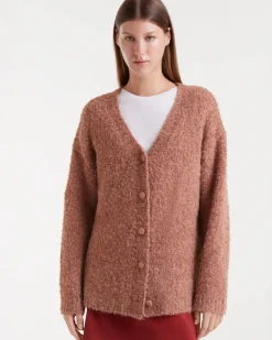 Compañía Fantástica Long Camel Textured Coatigan^ Jackets