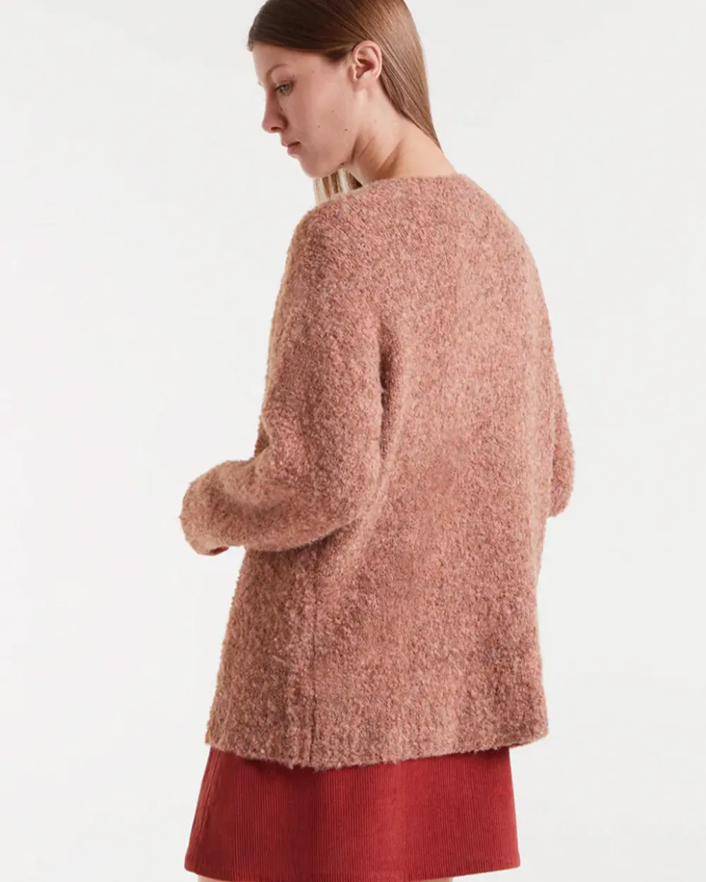 Compañía Fantástica Long Camel Textured Coatigan^ Jackets