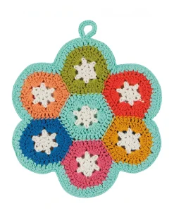 Danica Jubilee Loop De Loop Crochet Trivet^ Home + Décor