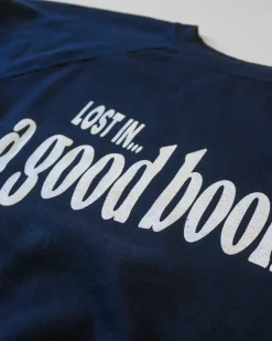 ban.do x Best Regards Lost In A Good Book Sweatshirt - Navy^ Tees + Sweatshirts