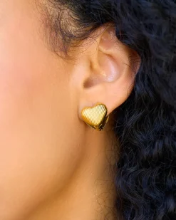 Peter & June Loveline Huggie Hoops^ Jewelry