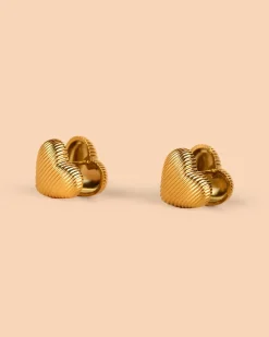 Peter & June Loveline Huggie Hoops^ Jewelry