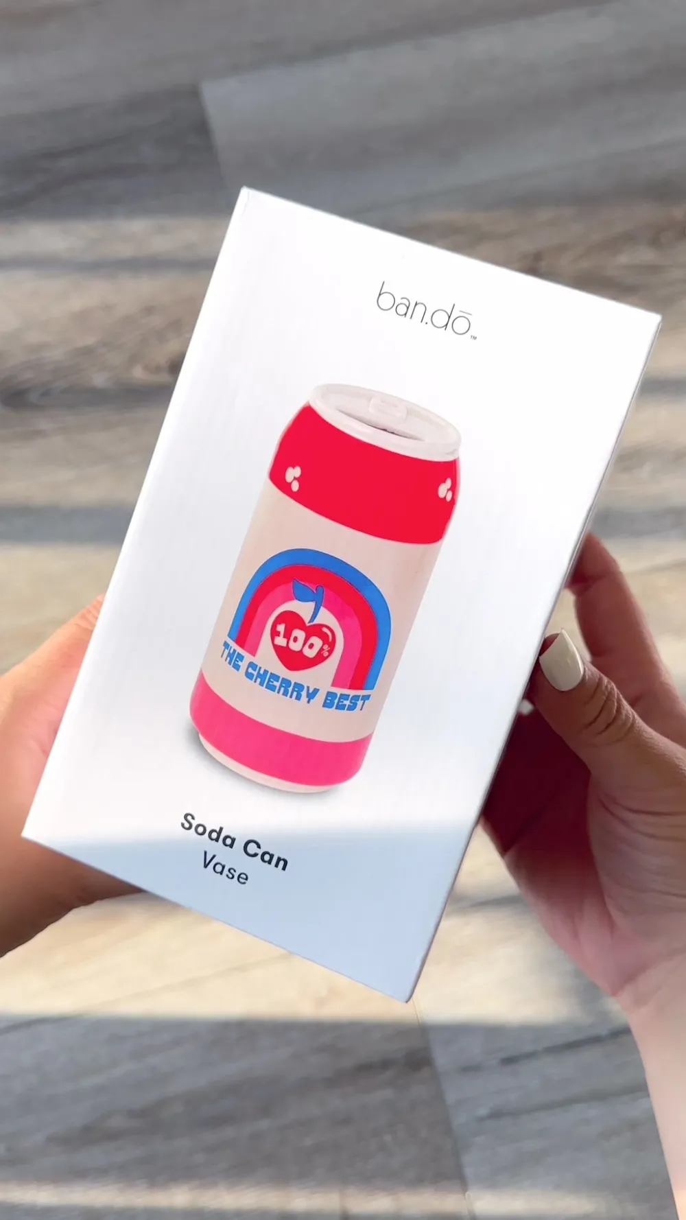 ban.do Lucky Cherry Cream Soda Vase^ Home + Décor