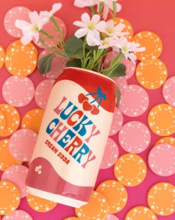 ban.do Lucky Cherry Cream Soda Vase^ Home + Décor