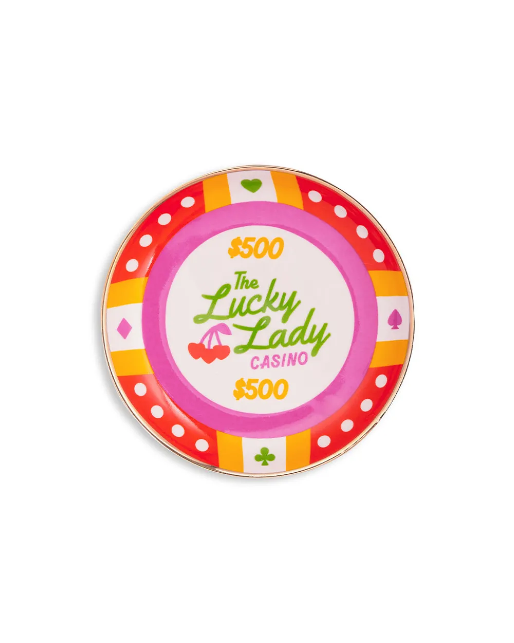 ban.do Lucky Lady Trinket Tray^ Desk Accessories