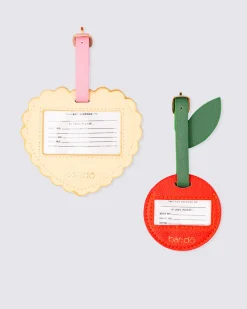 ban.do Luggage Tag Set - Heart and Cherry^ Travel Accessories