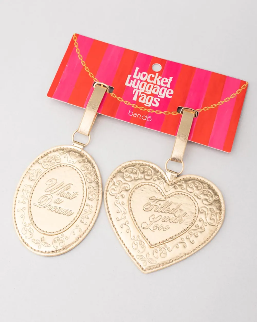 ban.do Luggage Tag Set - Lockets^ Travel Accessories