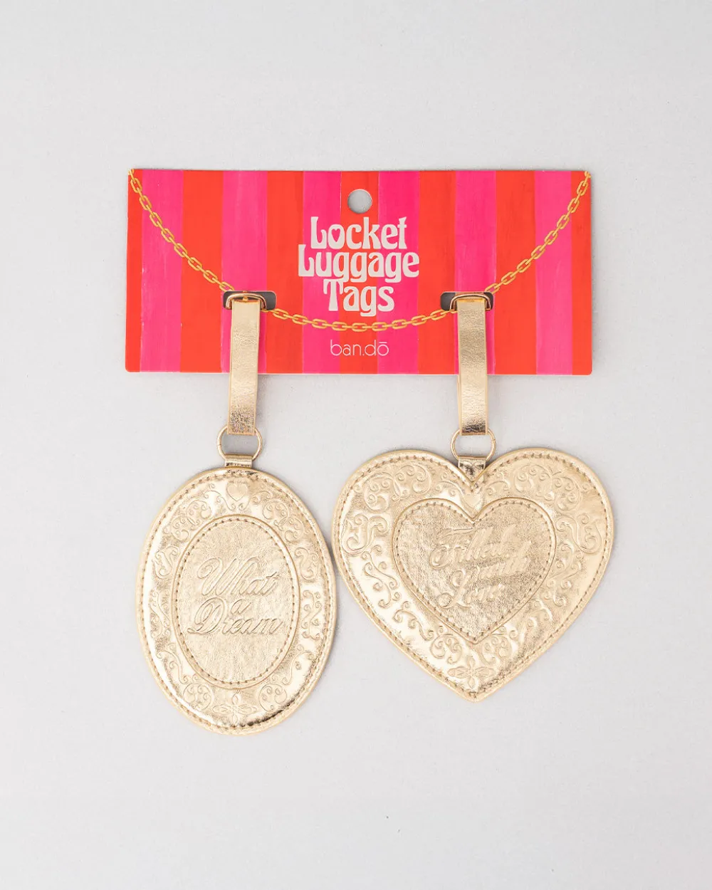 ban.do Luggage Tag Set - Lockets^ Travel Accessories