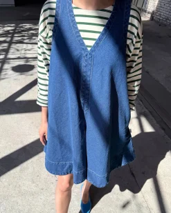 Le Bon Shoppe Mable Dress - Dark Denim^ Dresses + Jumpsuits