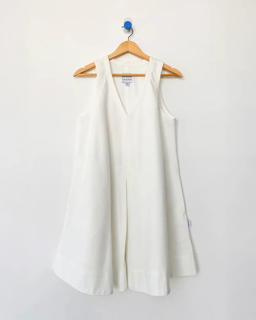 Le Bon Shoppe Mable Dress - White Denim^ Dresses + Jumpsuits