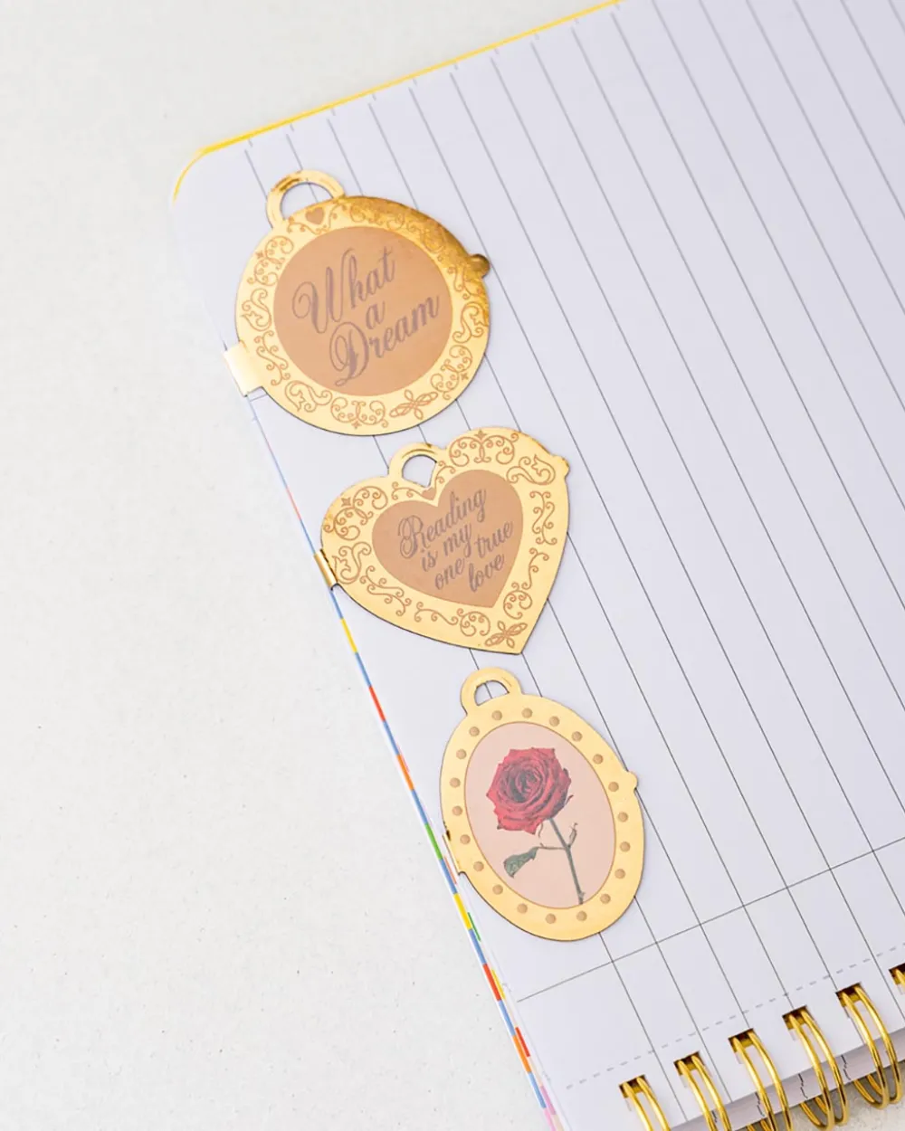 ban.do Magnetic Bookmarks - Lockets^ Books|Desk Accessories