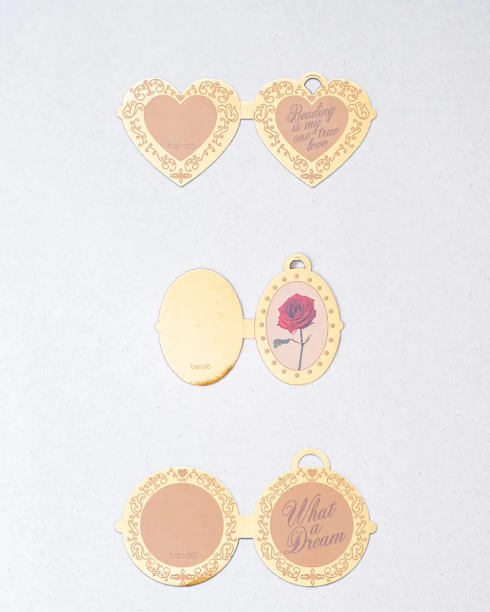 ban.do Magnetic Bookmarks - Lockets^ Books|Desk Accessories