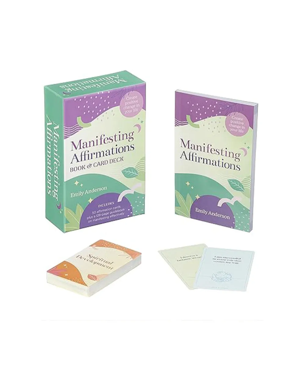 Emily Anderson Manifesting Affirmations Book & Card Deck^ Self-Care