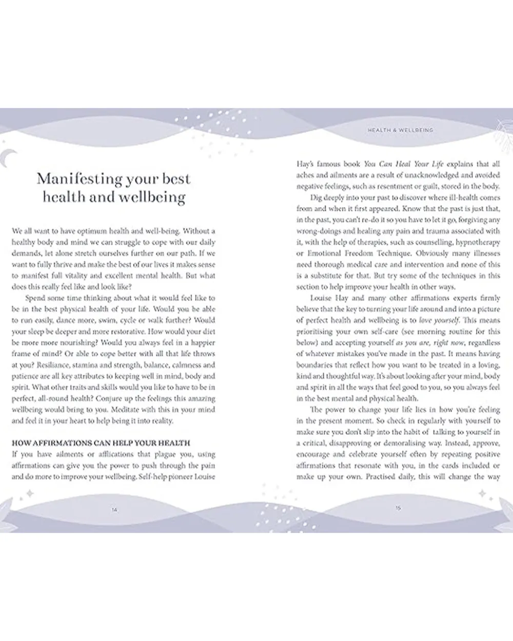 Emily Anderson Manifesting Affirmations Book & Card Deck^ Self-Care