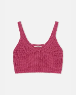 Dr. Bloom Mariquita Knitted Top - Fuschia^ Tops