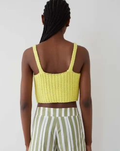 Dr. Bloom Mariquita Knitted Top - Yellow^ Tops