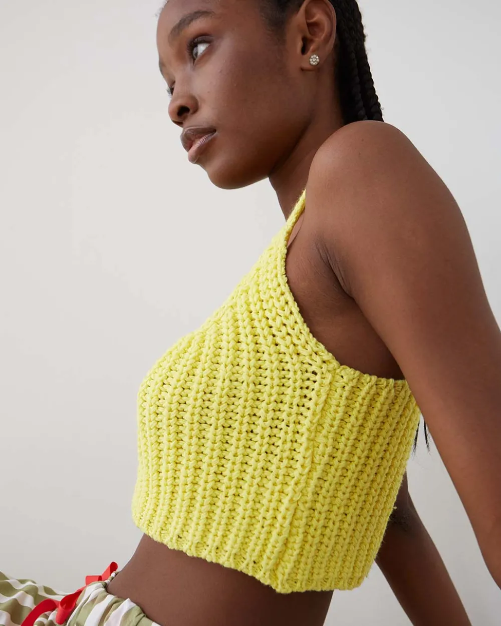 Dr. Bloom Mariquita Knitted Top - Yellow^ Tops