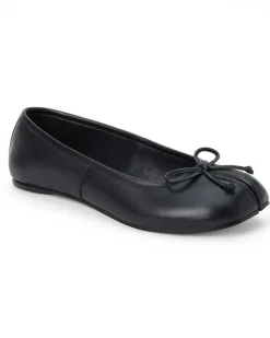 Matisse Mason Split Toe Ballet Flat - Black^ Shoes