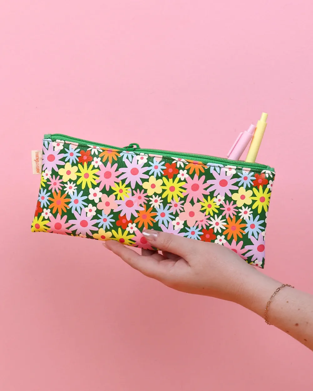 Talking Out of Turn Meadow Bloom Pixie Pouch^ Travel Accessories