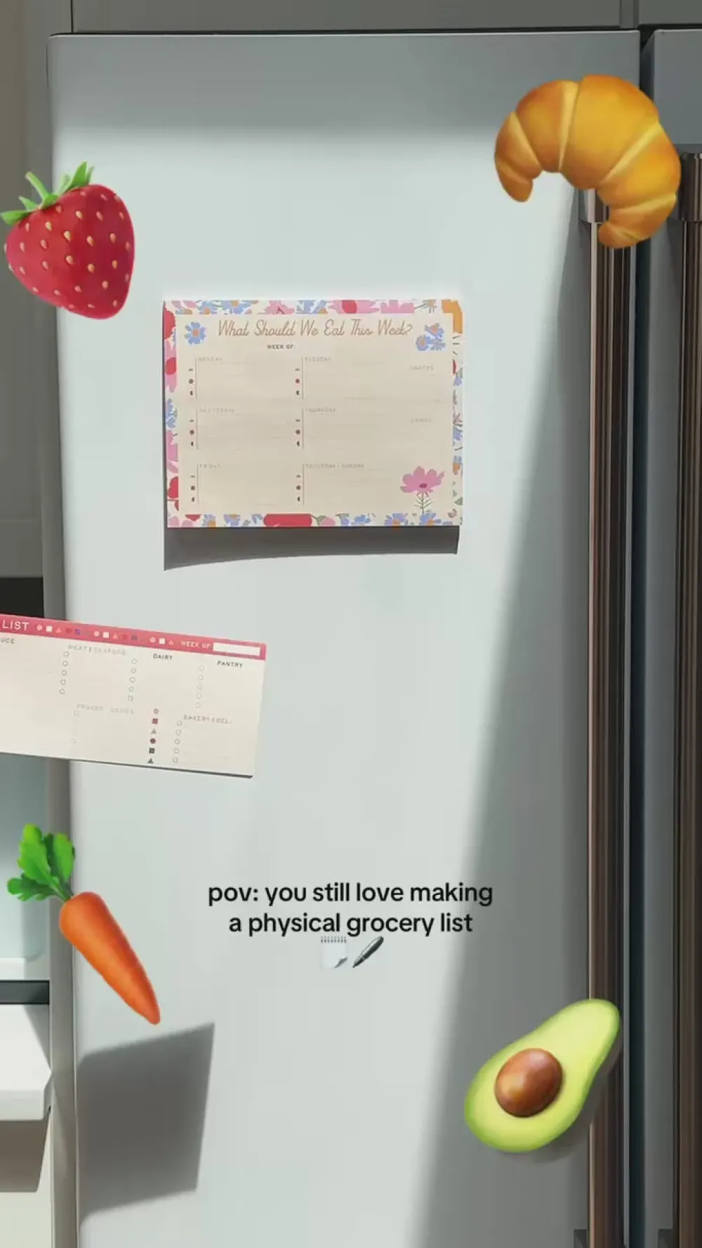 ban.do Meal Planner and Shopping List Set - Floral^ Self-Care