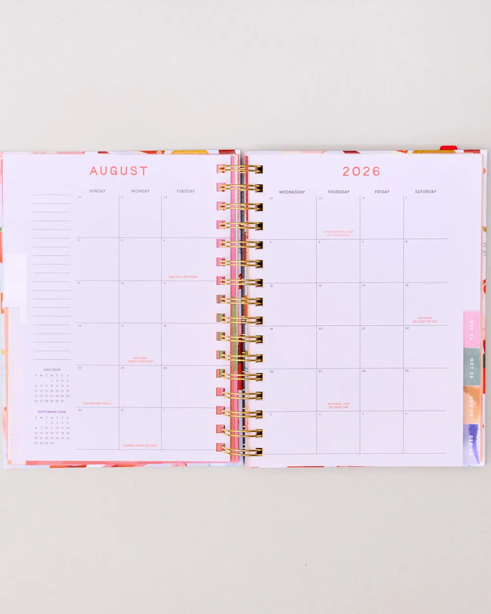 ban.do Medium 17-Month Academic Planner - Oil Paint Floral^ Planners + Calendars