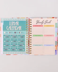 ban.do Medium 17-Month Academic Planner - Oil Paint Floral^ Planners + Calendars