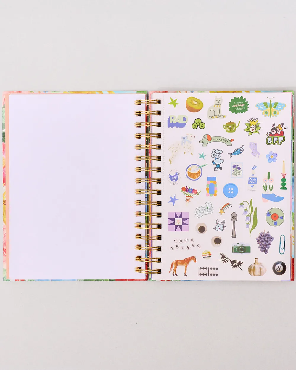 ban.do Medium 17-Month Academic Planner - Pink Tile Floral^ Planners + Calendars