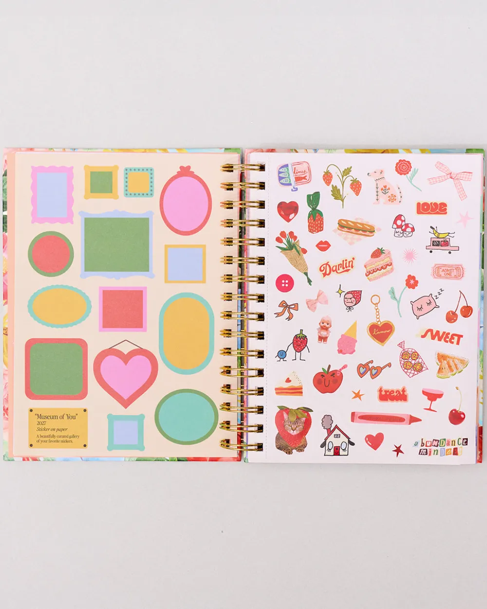 ban.do Medium 17-Month Academic Planner - Pink Tile Floral^ Planners + Calendars