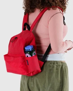 Baggu Medium Nylon Backpack - Candy Apple^ Bags