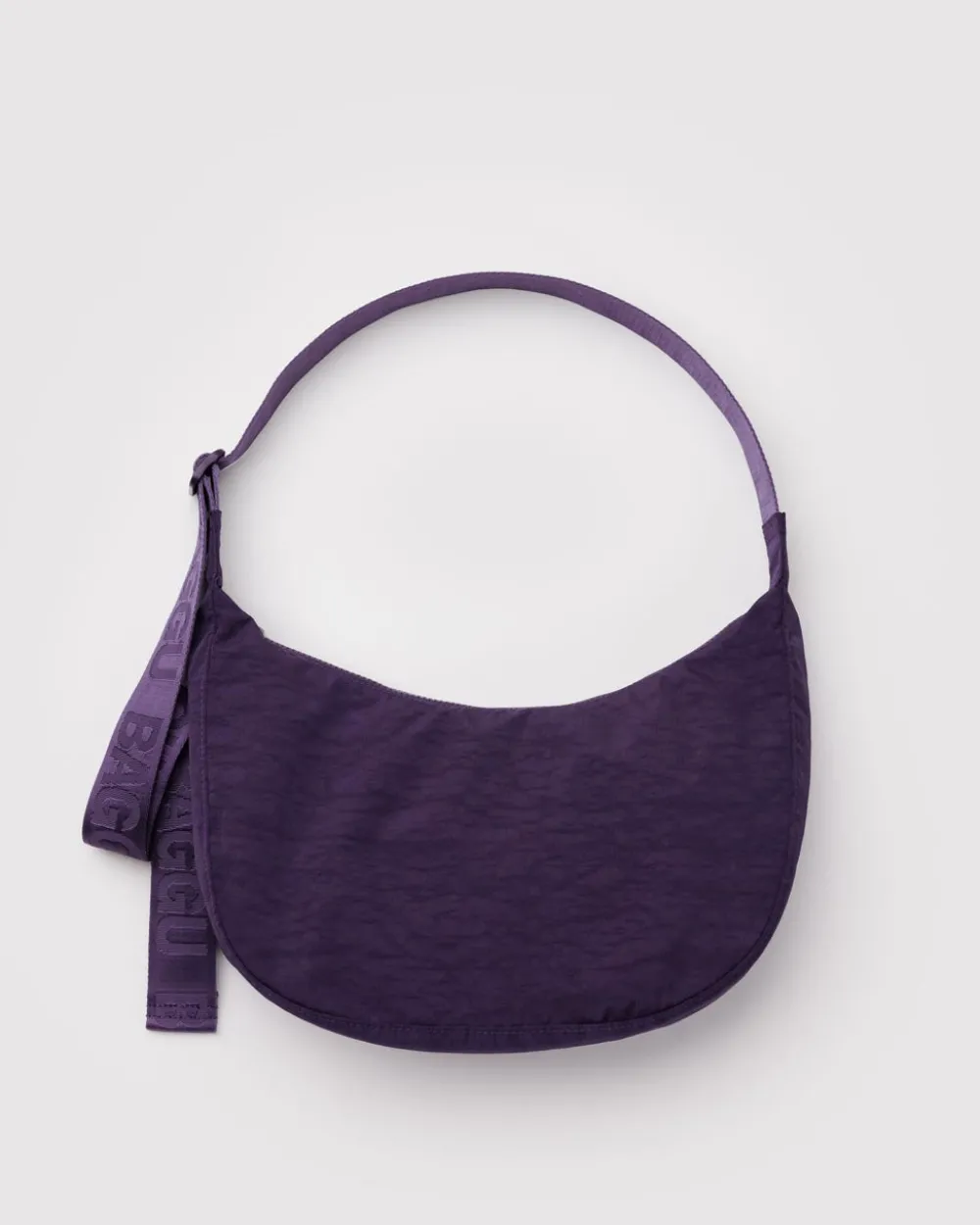 Baggu Medium Nylon Crescent Bag w/ Key Leash - Fig^ Bags