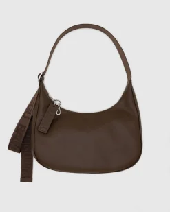 Baggu Medium Recycled Leather Crescent Bag - Brown^ Bags