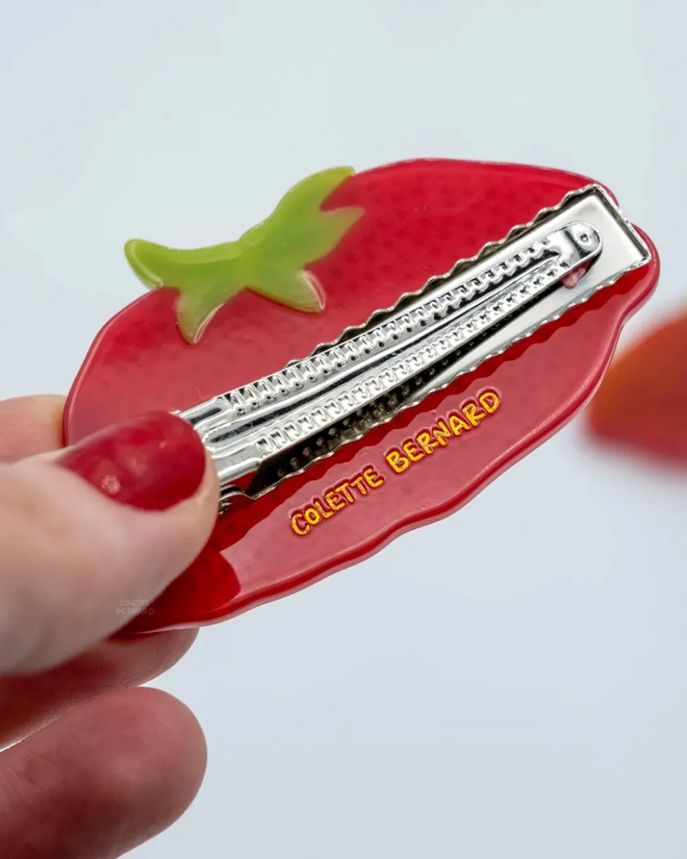 Colette Bernard Mega Berry Hair Clip^ Hats + Hair