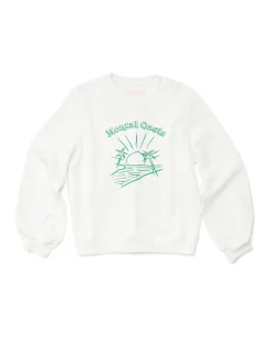 ban.do Mental Oasis Balloon Sleeve Sweatshirt^ Tees + Sweatshirts