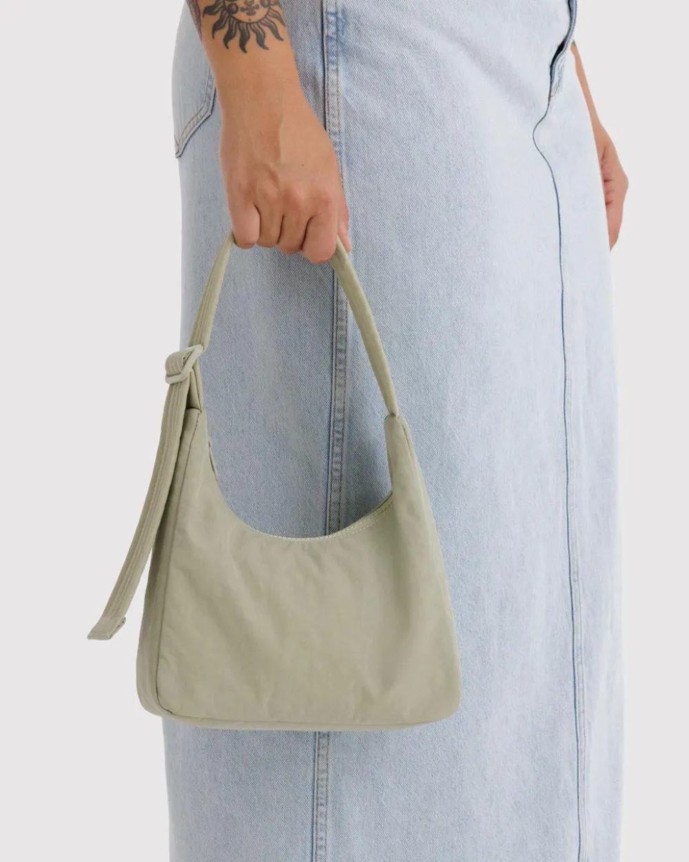 Baggu Mini Nylon Shoulder Bag - Celadon^ Bags
