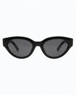Jaxy Eyewear Monroe Vintage Polarized Cat-Eye Sunglasses - Black^ Sunglasses
