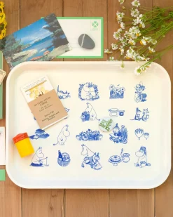 Three Potato Four Moomin Moominvalley Large Tray^ Home + Décor