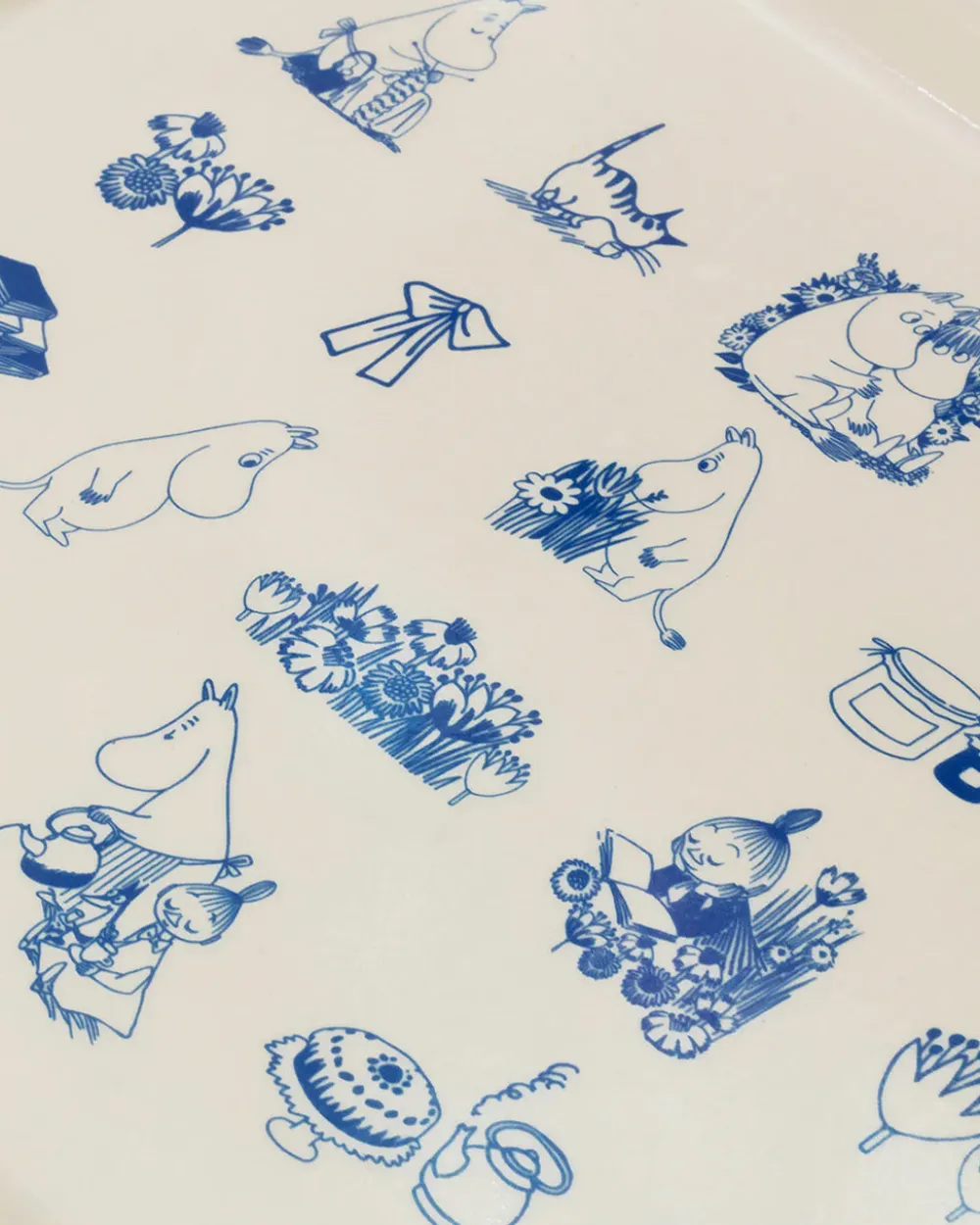 Three Potato Four Moomin Moominvalley Large Tray^ Home + Décor