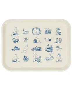 Three Potato Four Moomin Moominvalley Large Tray^ Kitchen + Bar