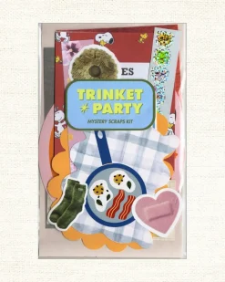 Trinket Party Mystery Scraps Kit^ Stickers + Tape