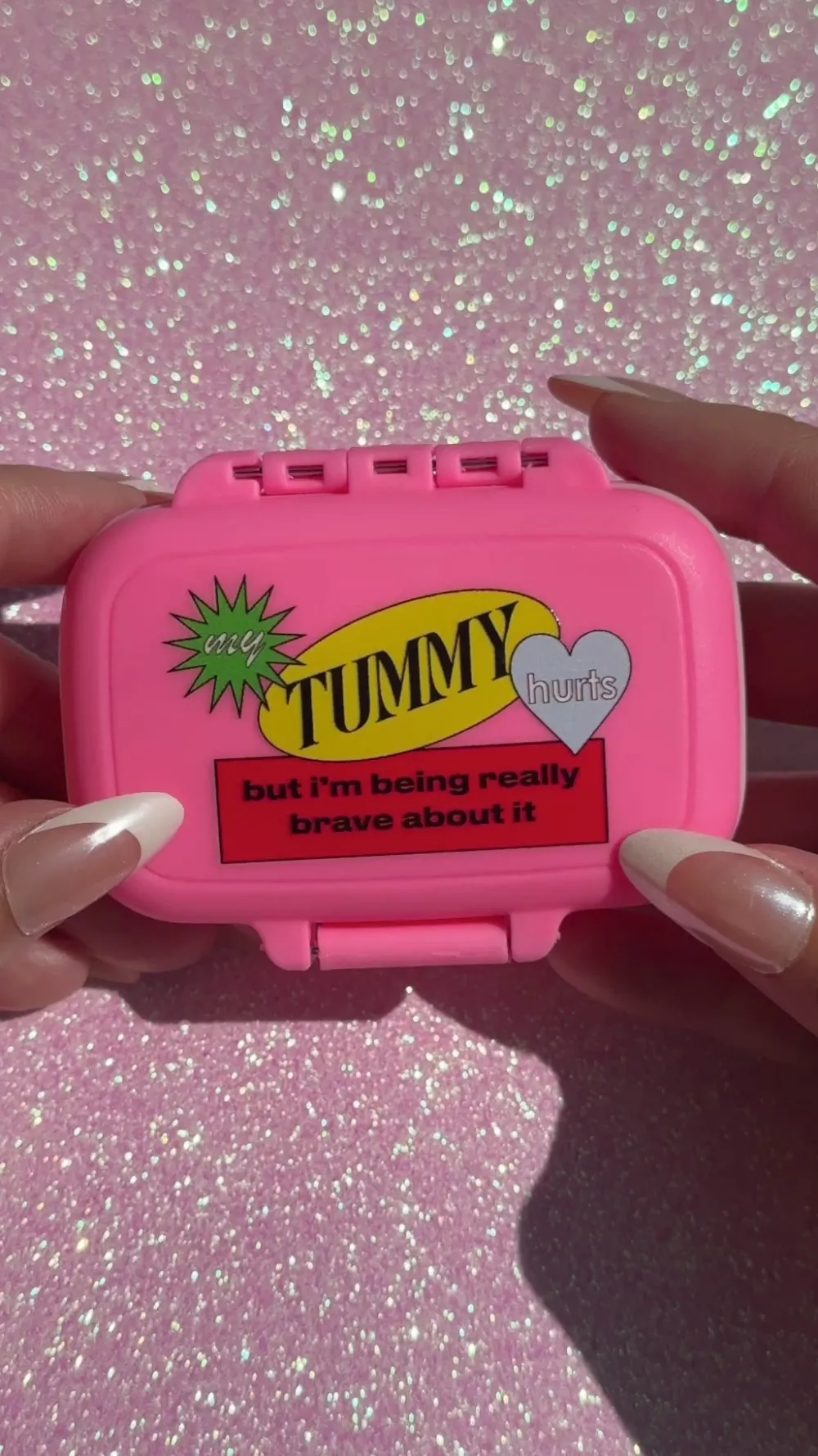 A Shop of Things My Tummy Hurts Pill Case^ Self-Care
