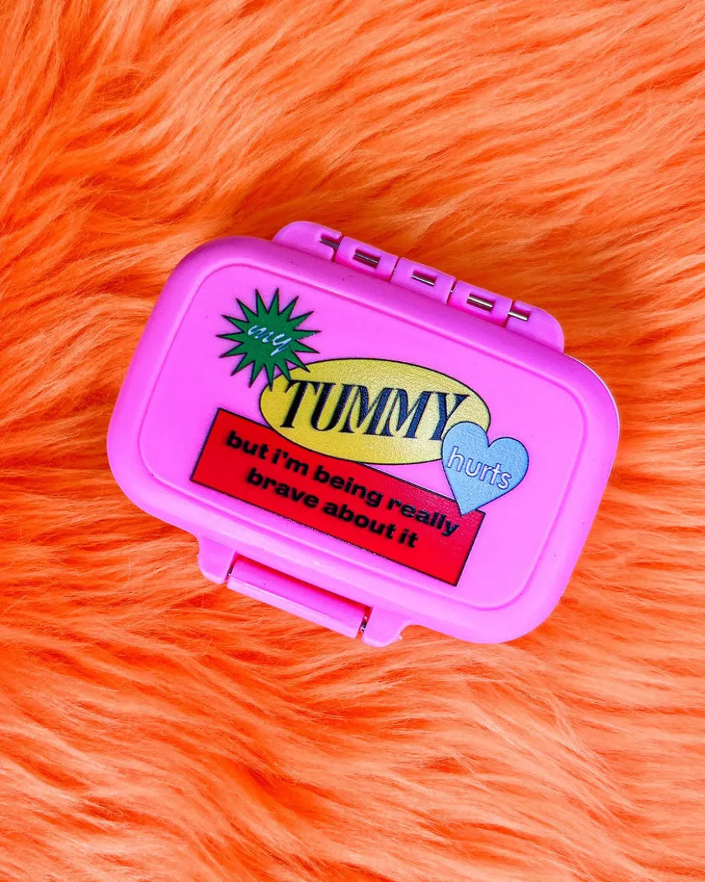 A Shop of Things My Tummy Hurts Pill Case^ Self-Care