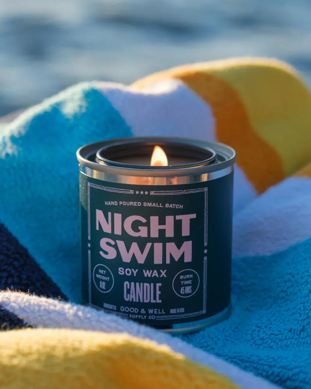 Good & Well Supply Co. Night Swim Soy Candle^ Candles + Home Fragrance