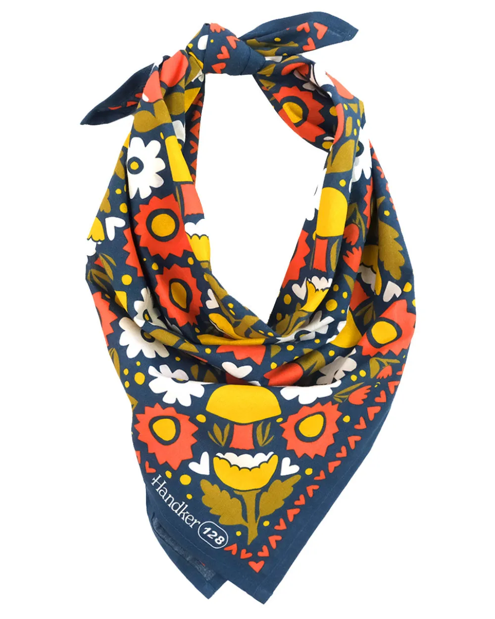 Handker Bandanas No. 128 - Helga Bandana^ Scarves + Gloves