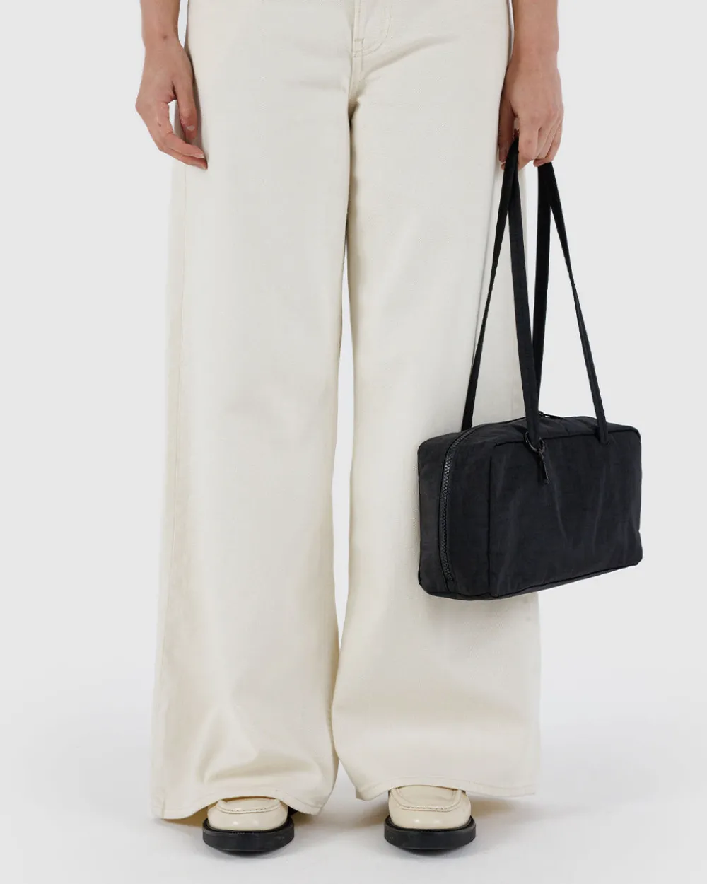 Baggu Nylon Bowler Bag - Black^ Bags