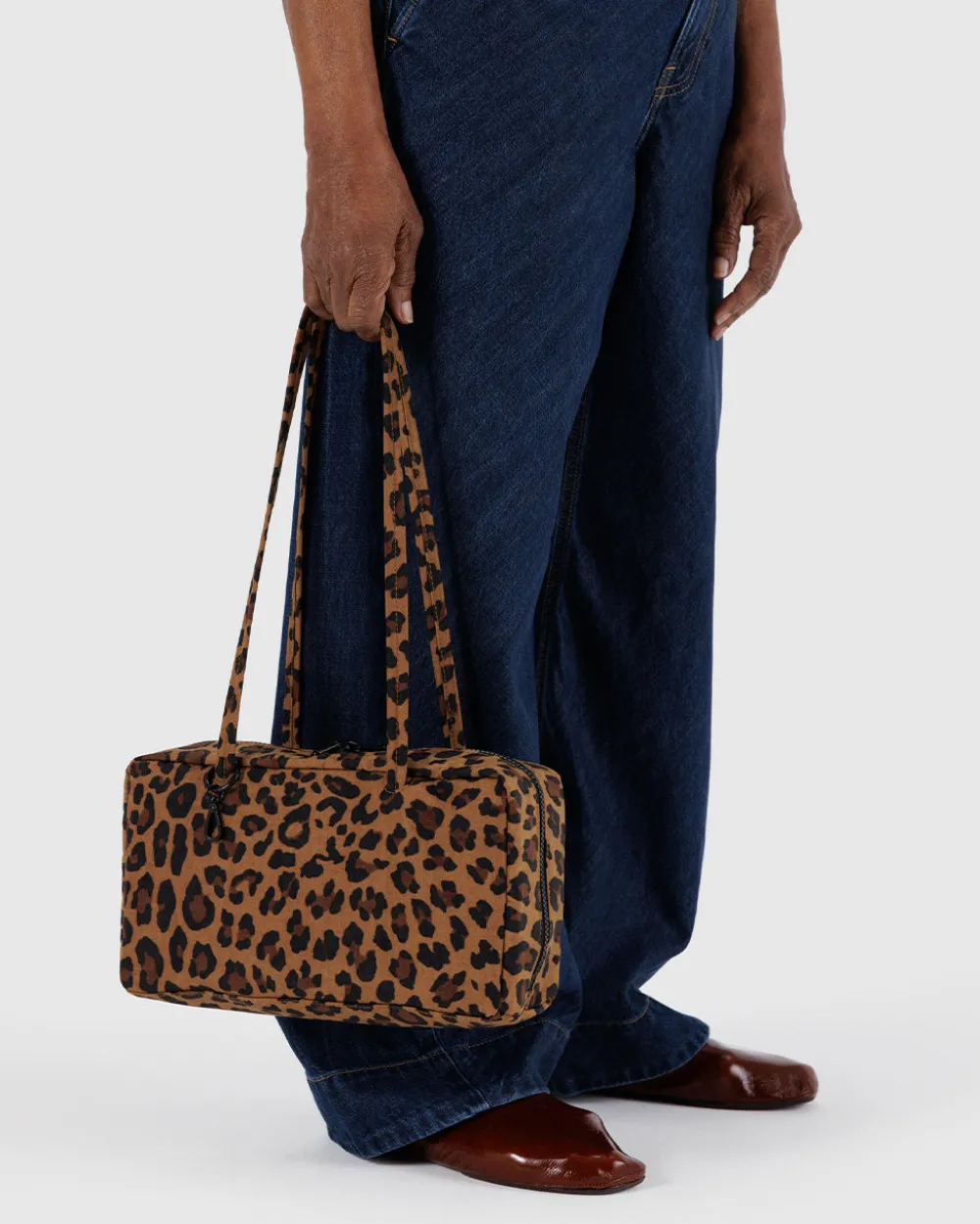 Baggu Nylon Bowler Bag - Leopard^ Bags