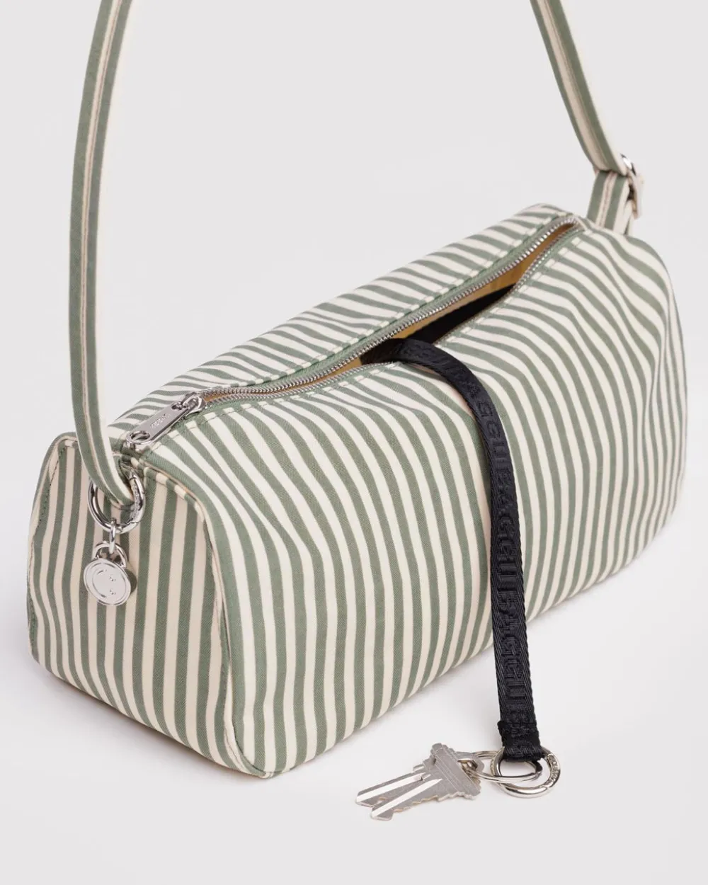 Baggu Nylon Loaf Bag - Sage Stripe^ Bags