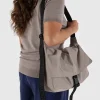 Baggu Nylon Messenger Bag - Dove^ Bags